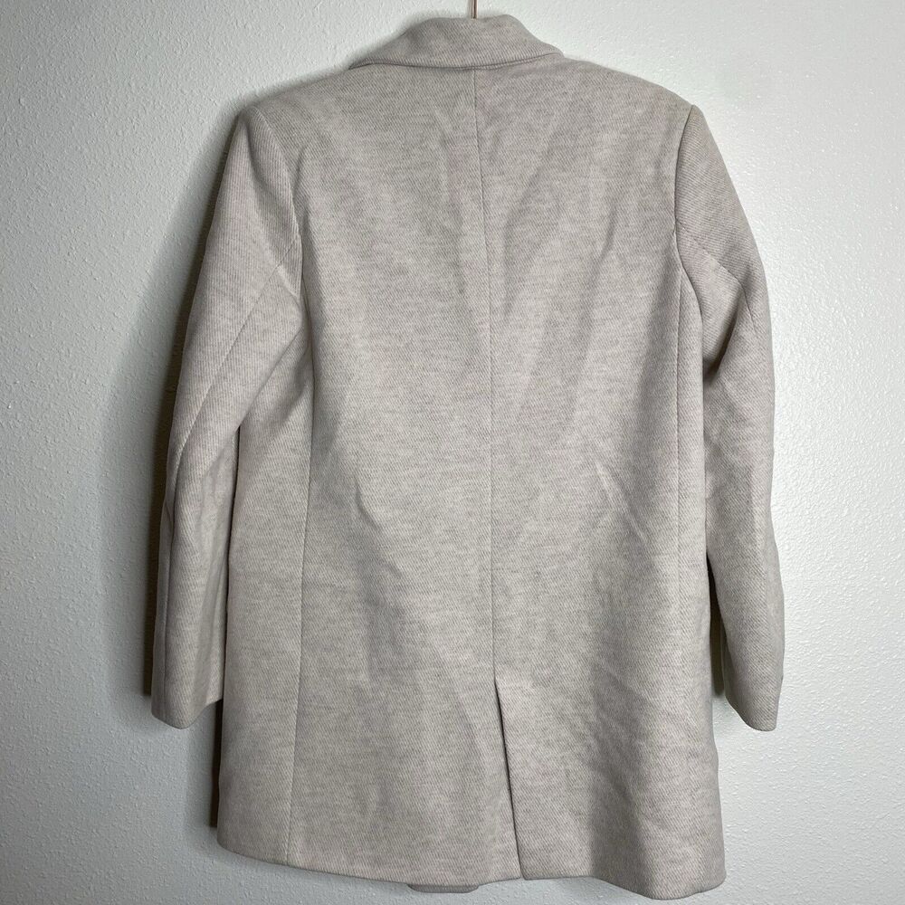 ZARA DOUBLE BREASTED BLAZER SAND Size XS - Picture 5 of 5